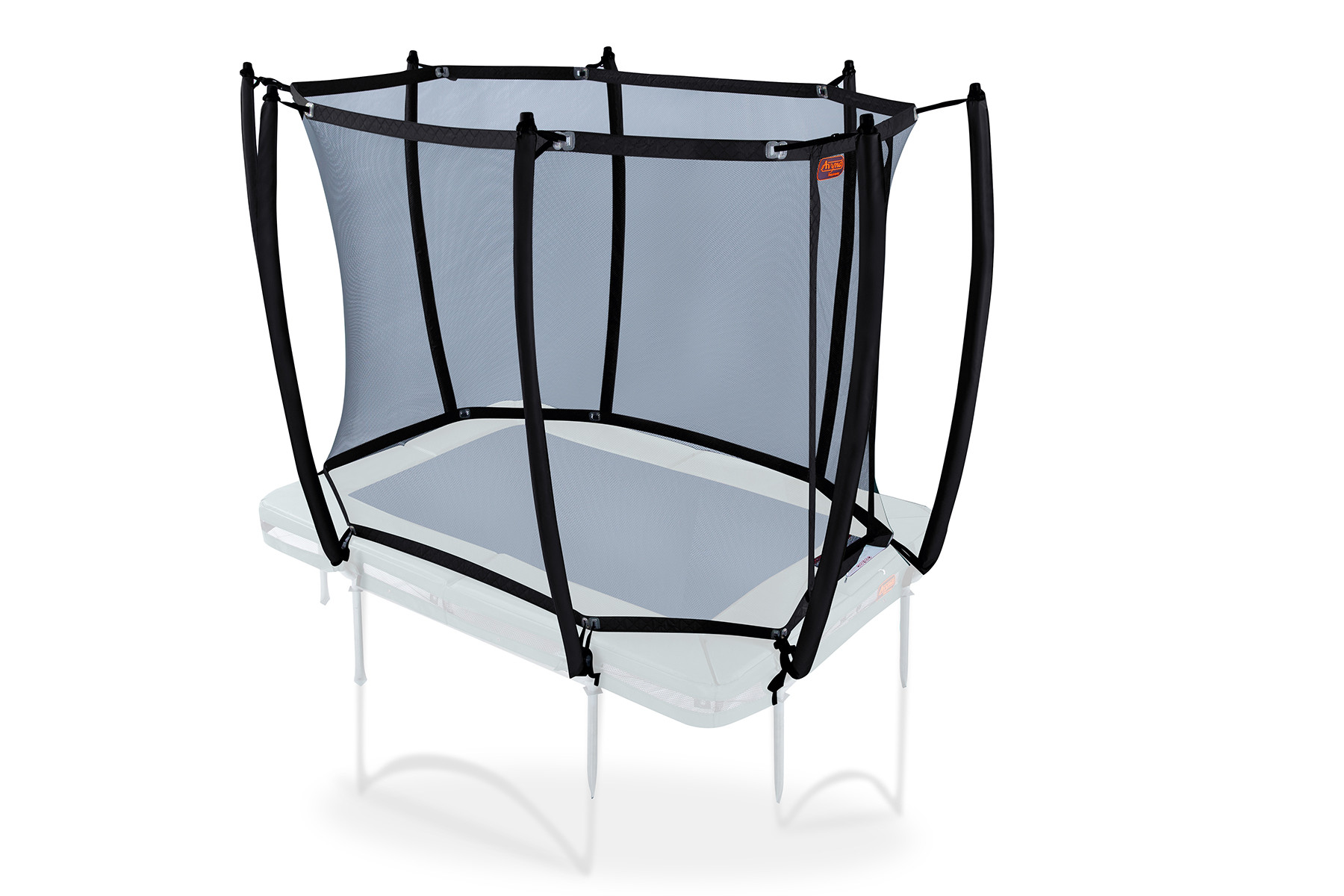 Avyna Trampolin Sicherheitsnetz Inground Royal Class - 275 x 190 cm (213) - Grau