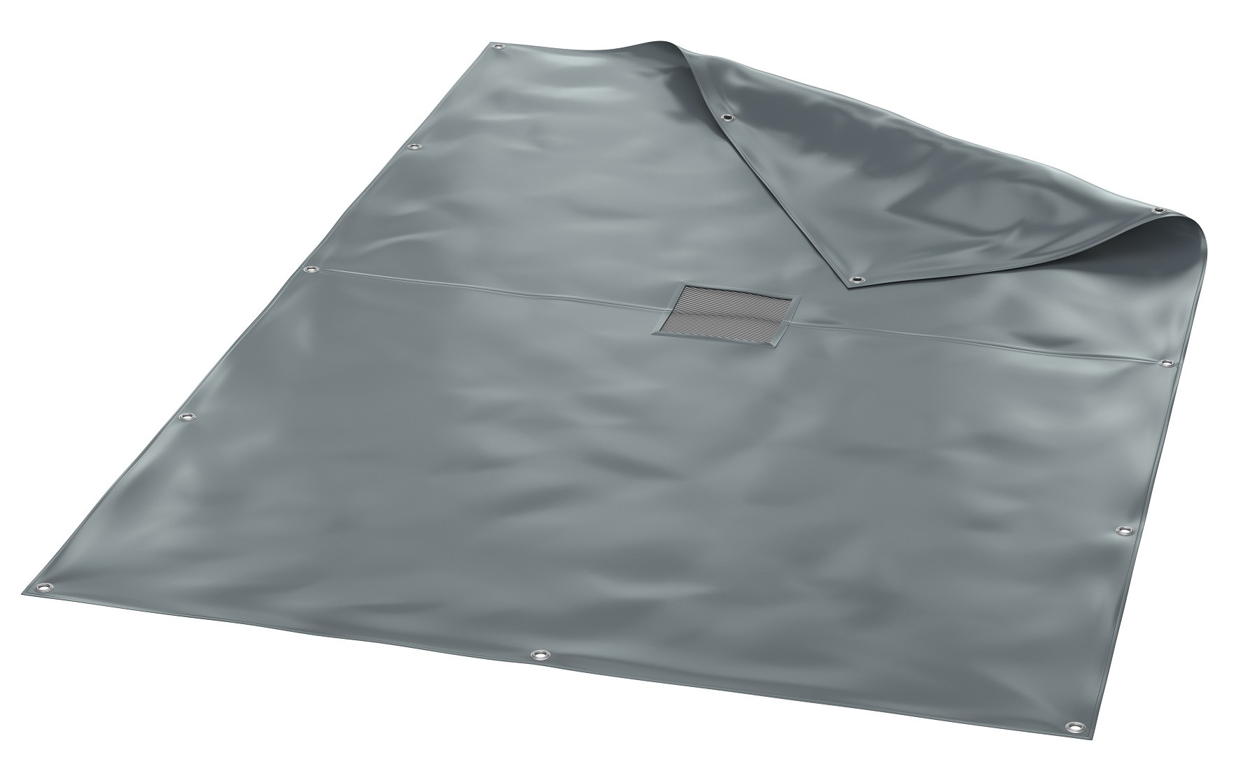 Akrobat Afdekhoes Plus - Flat to the Ground - 520 x 305 cm - Antraciet