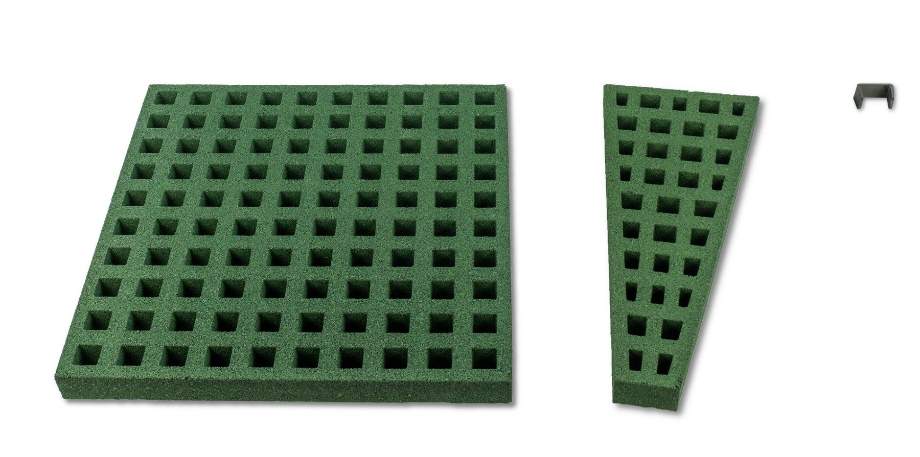 EXIT Dynamic Freezone Safety Tiles - Geeignet für unterirdische und ebenerdige Trampoline von 305 cm