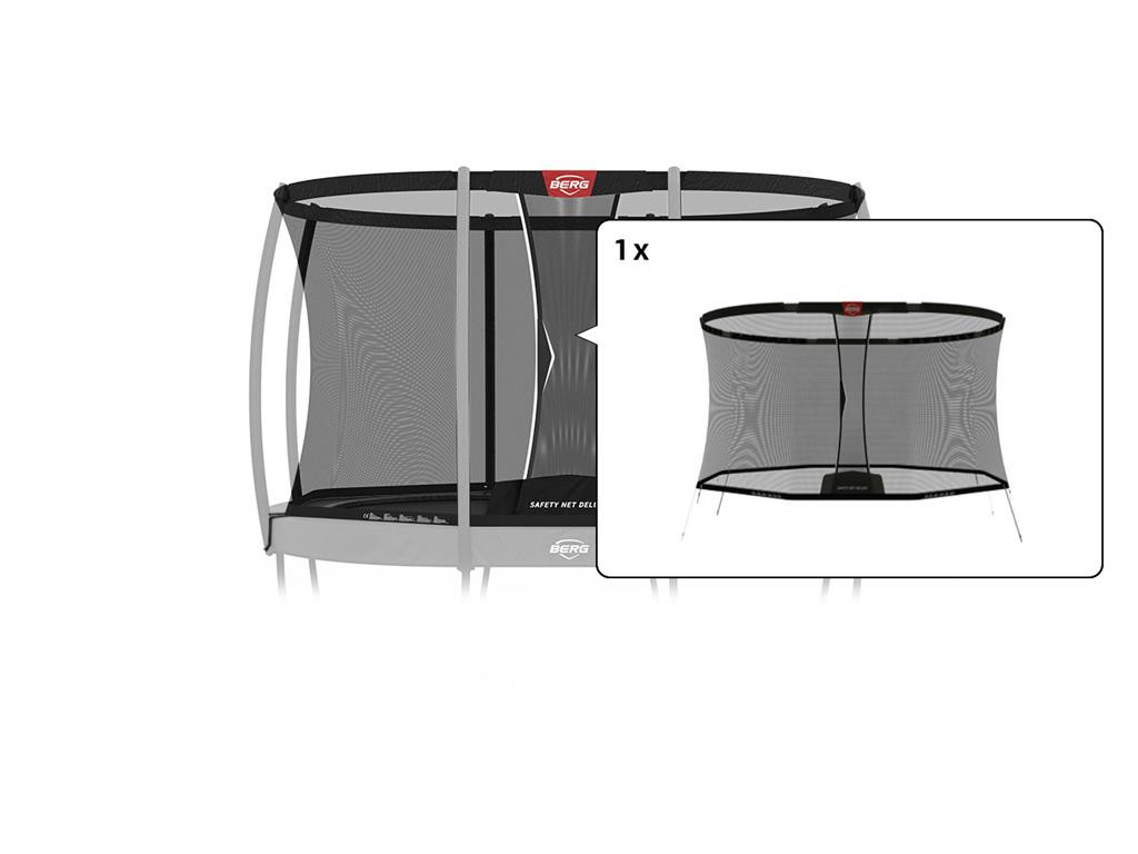 BERG Trampolin Sicherheitsnetz Teil - Grand Safety Net Deluxe - Loses Netz - 350 x 250 cm