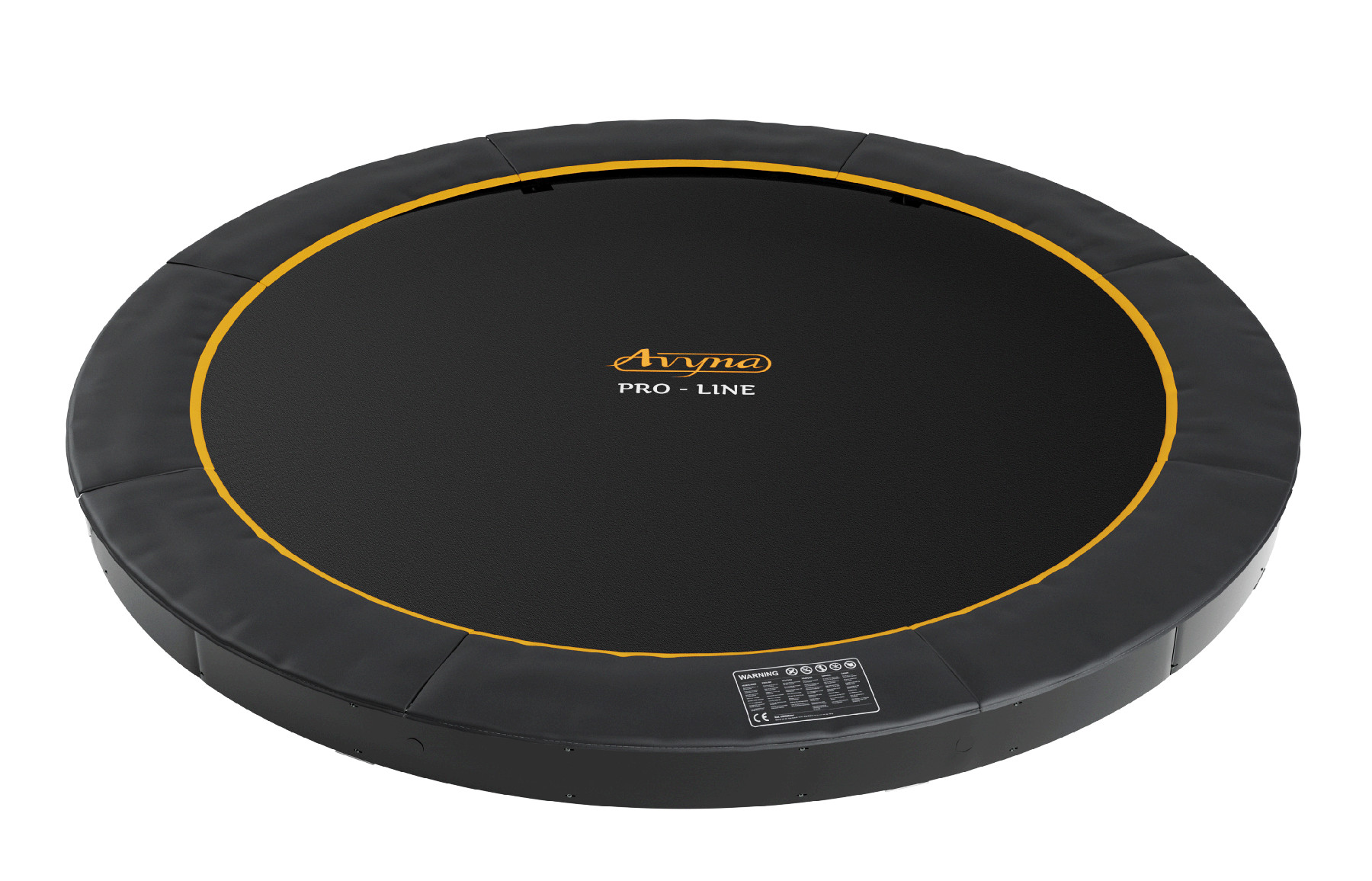 Avyna Trampoline Pro-Line - FlatLevel - ø 365 cm (12ft) - Schwarz
